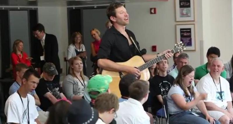 ACM Lifting Lives Music Camp 2012 - Songwriting Session with Brett Eldredge and David Lee Murphy